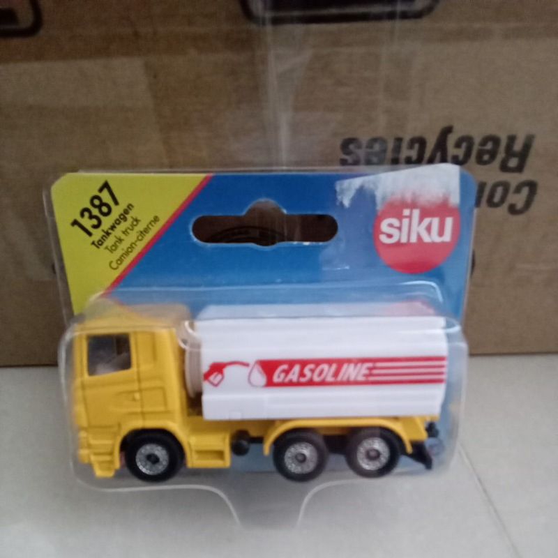 tank truck siku gasoline