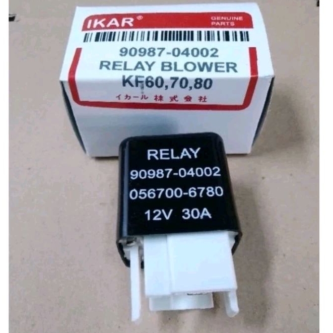 RELAY RILAY BLOWER AC 12v-5Pin TOYOTA KIJANG 7K /CAPSUL /KF60 /KF70 /KF80 /COROLLA /CORONA /STARLET 