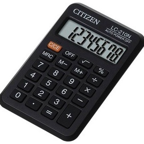 

SPONTAN CITIZEN LC21N Kalkulator Pocket