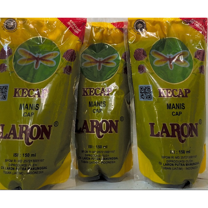 

Kecap Laron Asli Tuban Refill Pouch 150 ml
