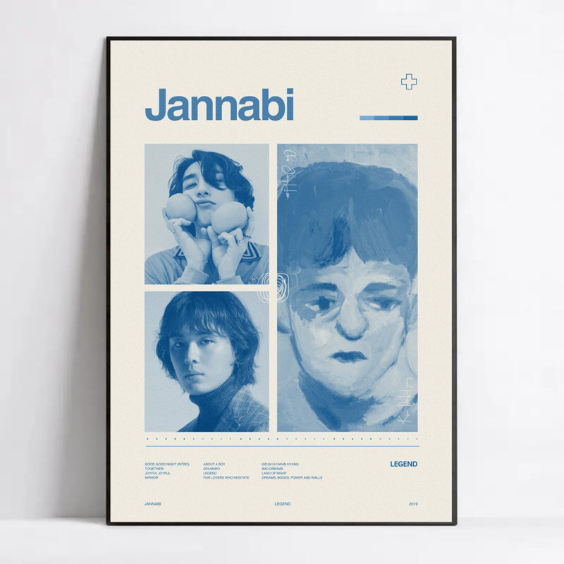 Jannabi - Legend Poster | Poster Aesthetic