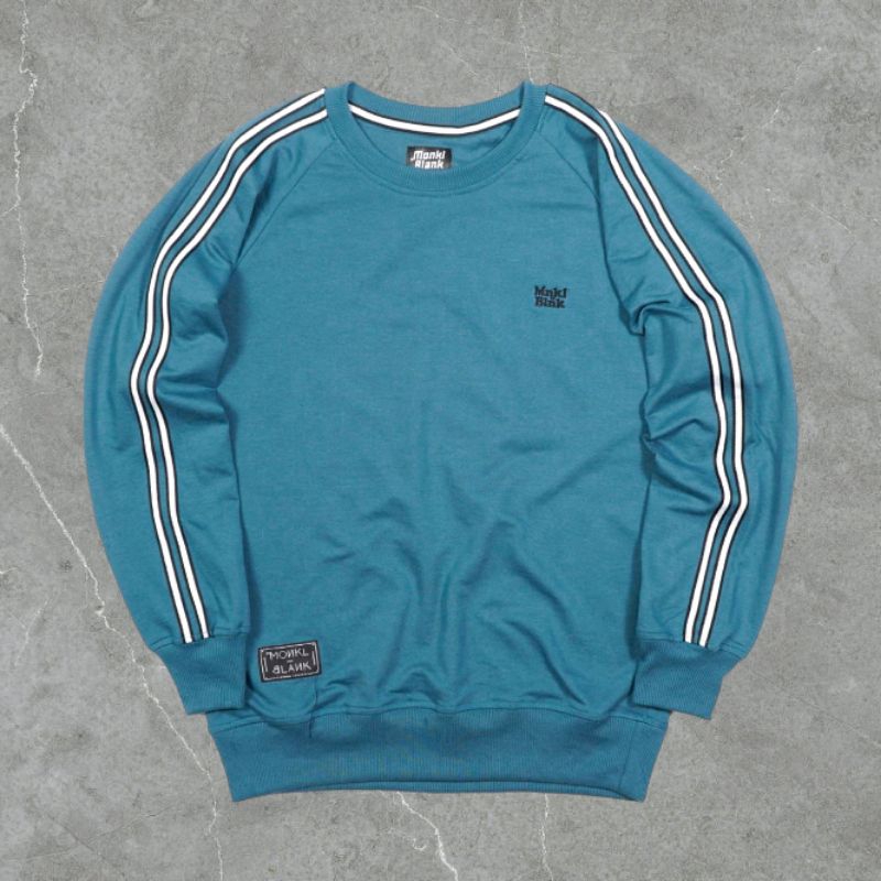 Sweater Crewneck Monkl blank Strip