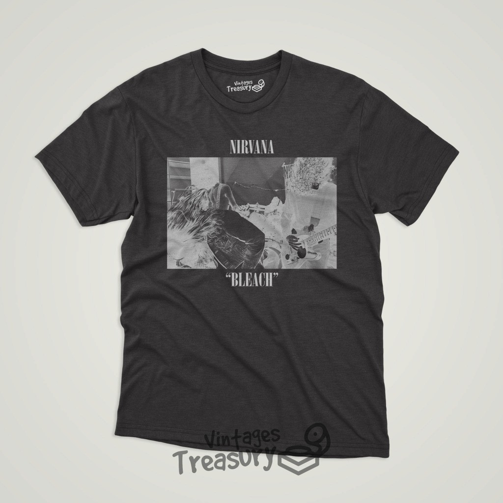 Kaos Band Premium - Nirvana Bleach Album T-Shirt -  Unisex T-Shirt