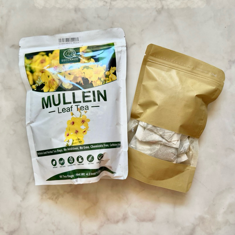 

TEH DAUN MULLEIN - ISI 20 KANTONG TEH (IMPOR DARI SHENZHEN, CINA)