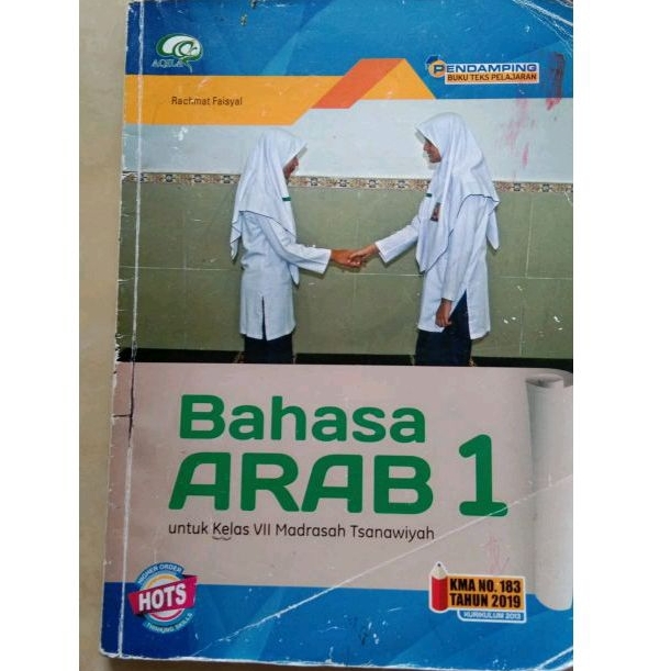 Preloved Buku Bahasa Arab 1 untuk kelas 7 SMP/MTs Penerbit Tiga Serangkai