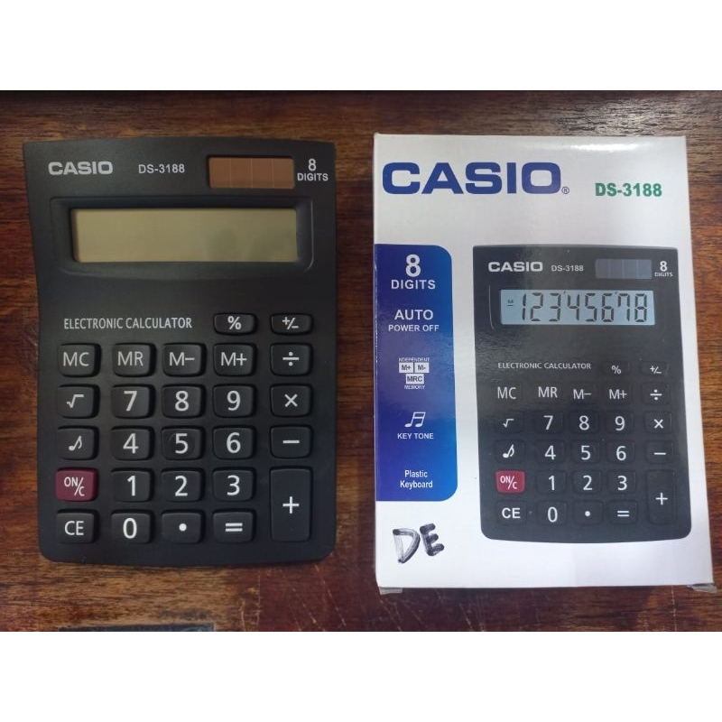 

KALKULATOR CASIO DS 3188 , 8 DIGIT