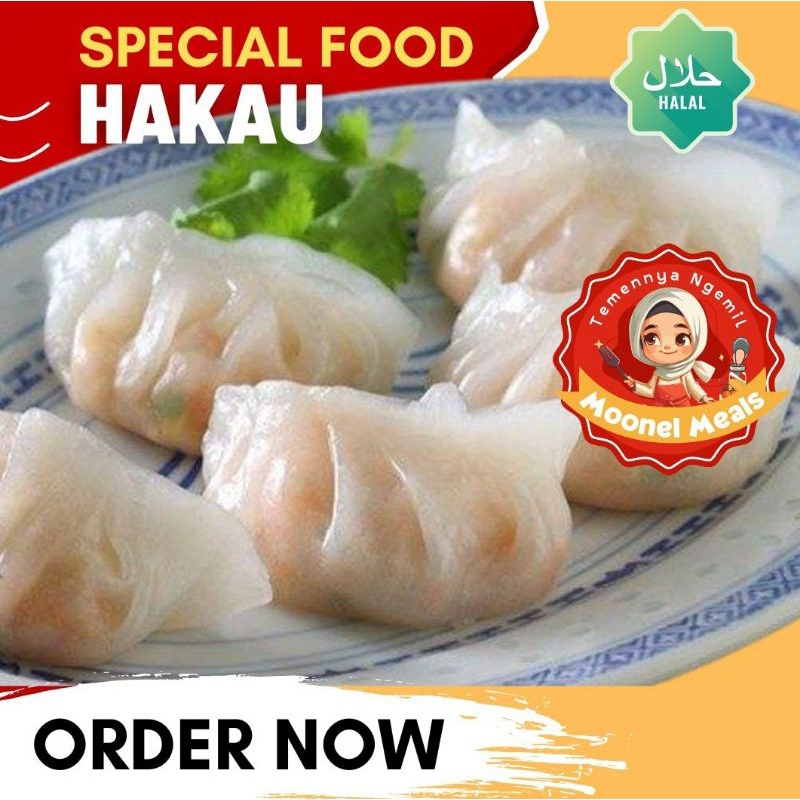 

DIMSUM HAKAU (Udang) Original Premium Halal - Homemade Food Frozen Kualitas Restoran Bintang 5 - Moonel Meals