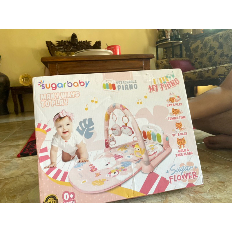 My Piano Playmate Baby Gym Music Sugar Baby