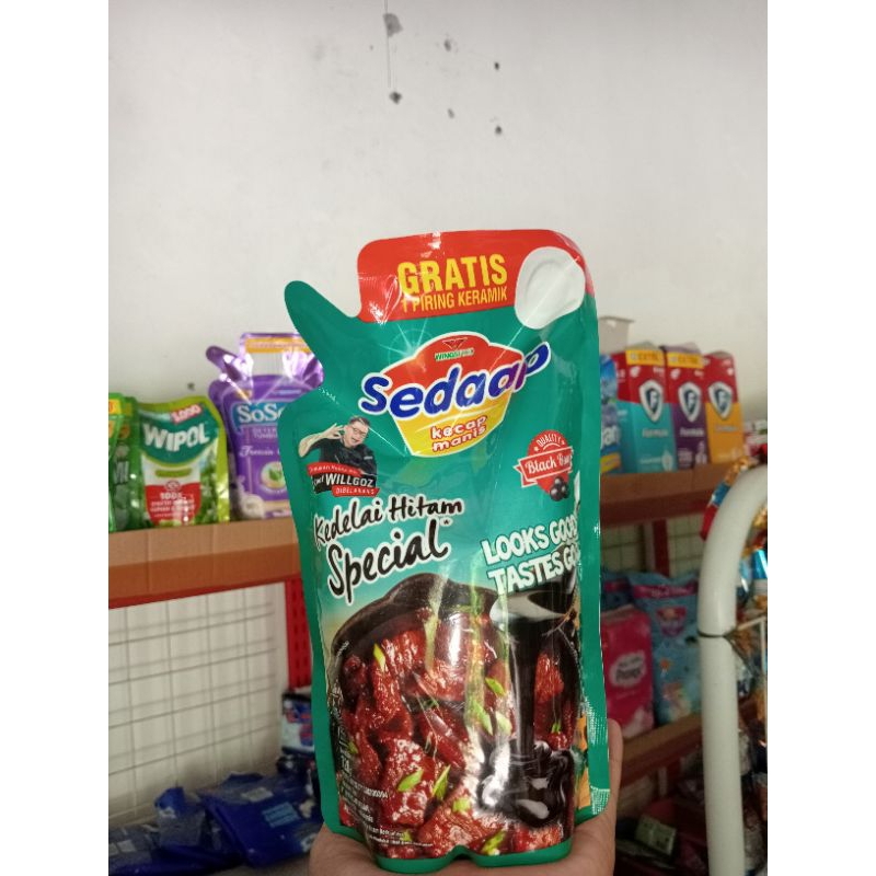 

Kecap sedap 728 g (free piring keramik)