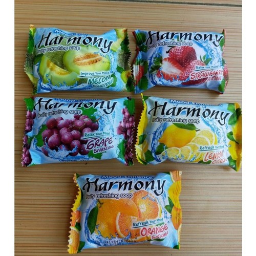 Sabun Mandi Harmony 70gr / Sabun Mandi Sabun Batang Harmony / Sabun Buah Harmony