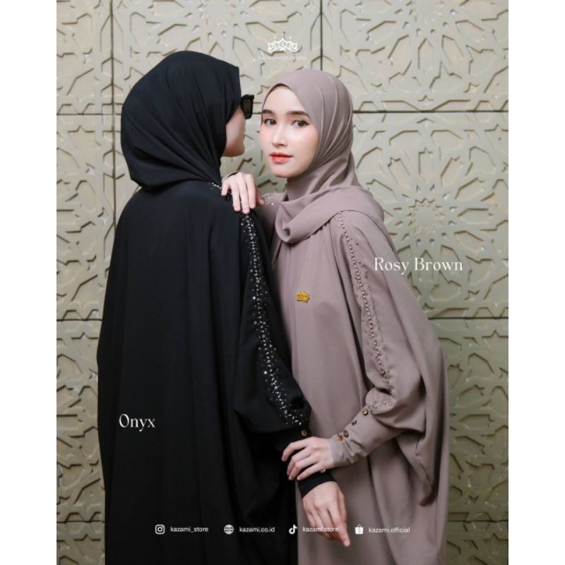 ORI KAZAMI - READY ABAYA LAYL By KAZAMI STORE OFFICIAL - KAFTAN ABAYA LAYL GAMIS DRESS SYARI - ABAYA