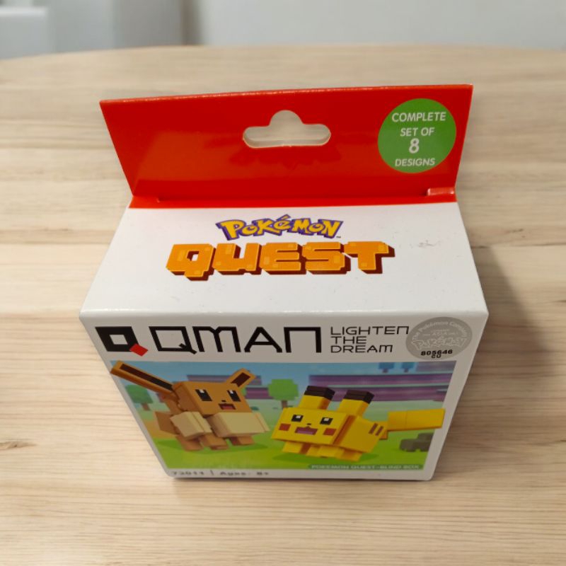 Qman Pokemon Quest Mainan Bricks Anak Assorted