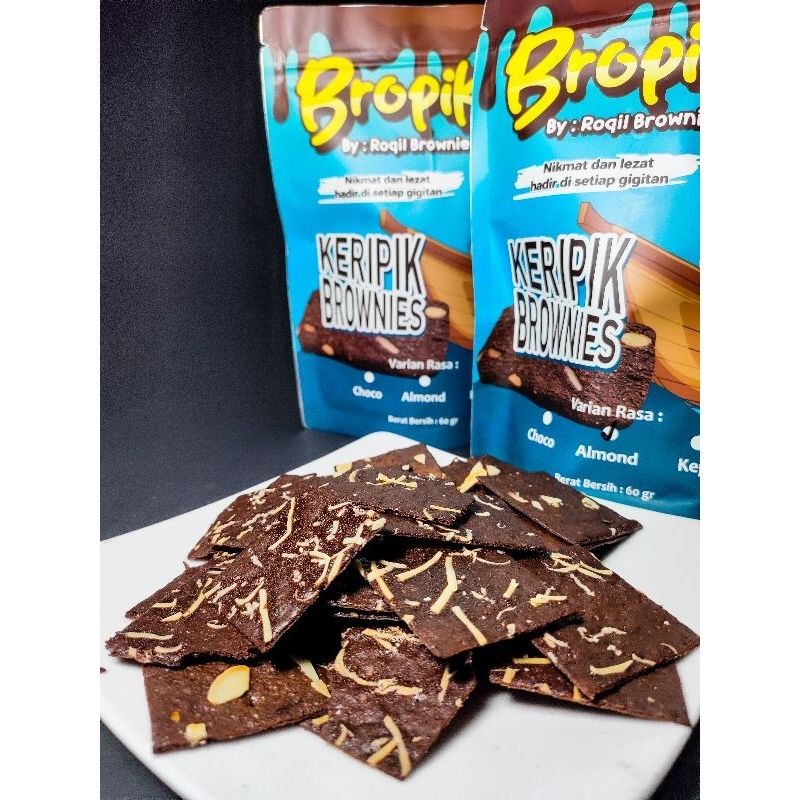 

Bropik (Brownies keripik)