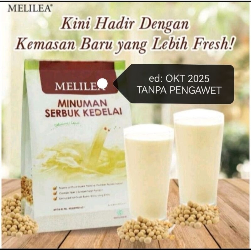 

Organik soya susu kedelai kesehatan dijamin tanpa pengawet kemasan 500g