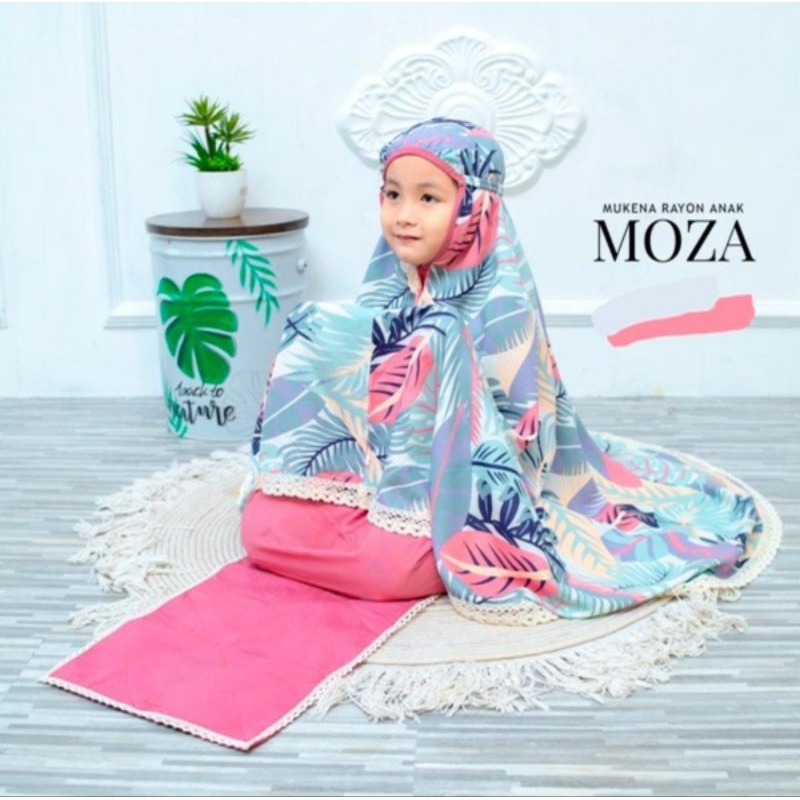 Mukena Anak Rayon Bahan Rayon Premium