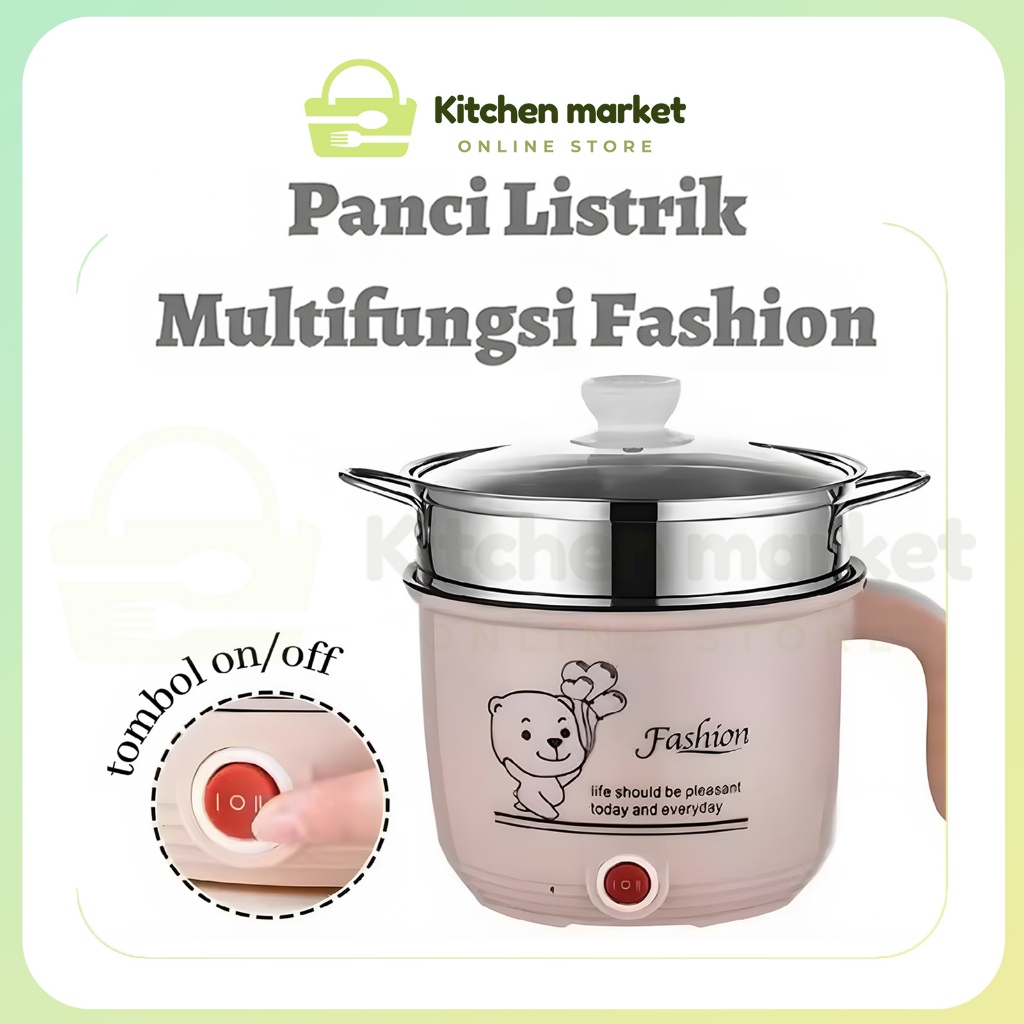 Panci Elektrik Fashion - Cooking Pot Steamer Multifungsi