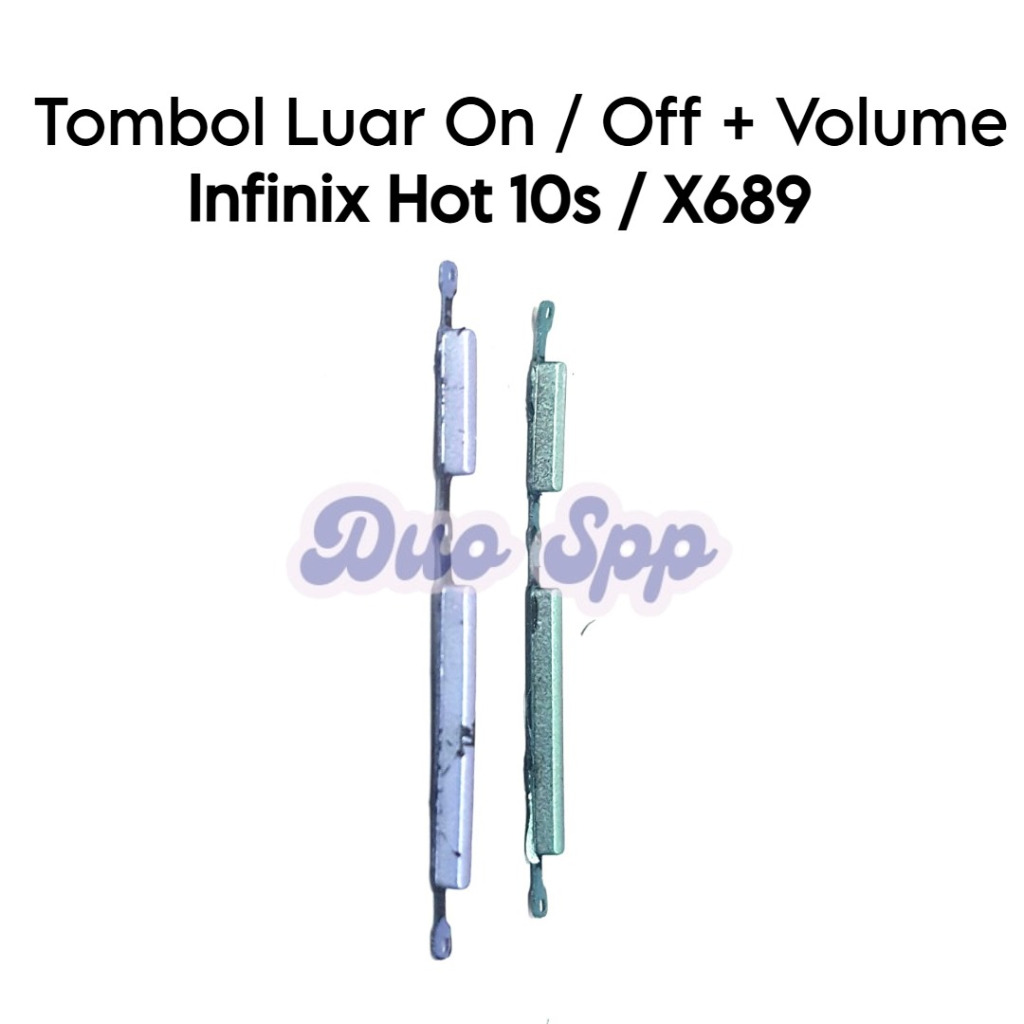 Tombol Luar On Off + Volume Infinix Hot 10s / X689 / X689B / X689 / X689D - Button