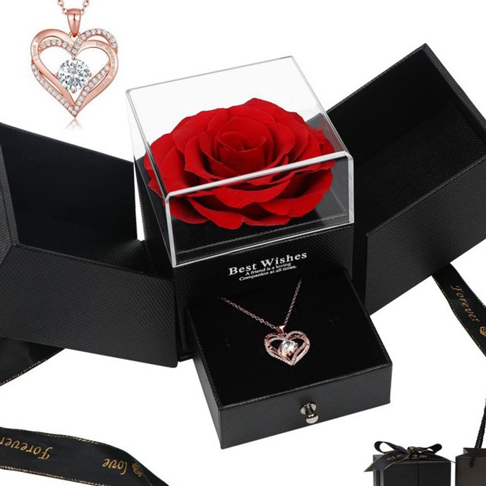 

Terjangkau Eternal Rose Gift Box Kotak Perhiasan Bunga Mawar Kotak Hadiah Mawar Gift Box Mawar