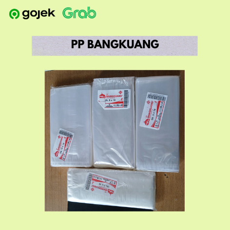 Plastik PP Bangkuang Bening Tebal 03 Uk 7x18 8x18 9x18 10x18