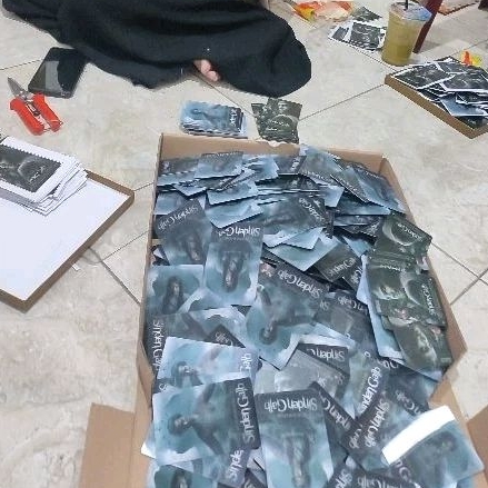 CUSTOM UKURAN PHOTO LENTICULAR FLIP FLOP
