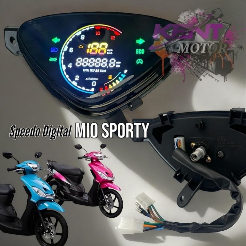 Spedometer digital mio sporty/mio smile pnp spido odometer mio digital
