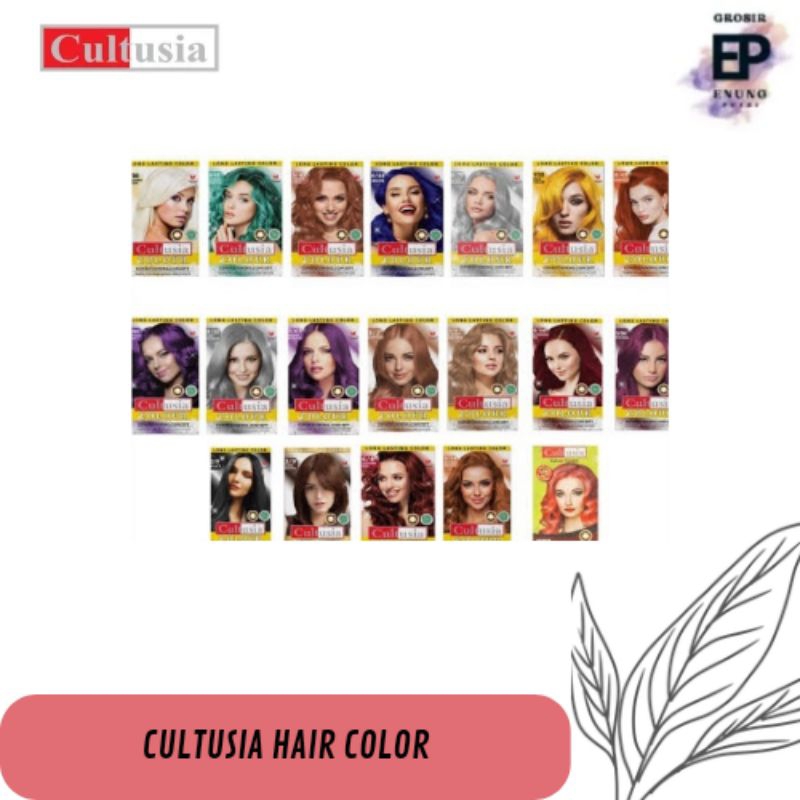 CULTUSIA HAIR COLOR || PEWARNA RAMBUT CULTUSIA
