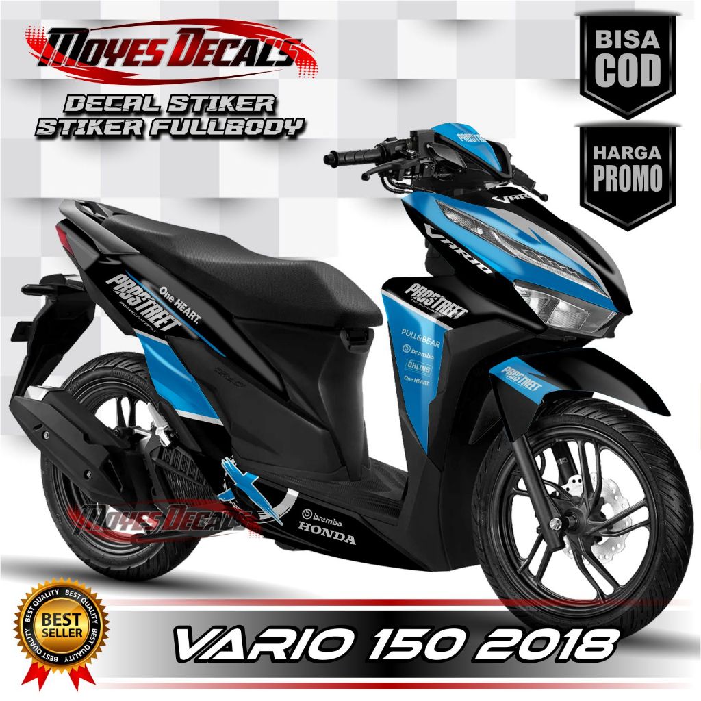 Decal Motor Vario 125/150 Keyles 2018-2019 - Stiker Motor Vario 125/150 Keyles 2018-2019 Fullbody Pr