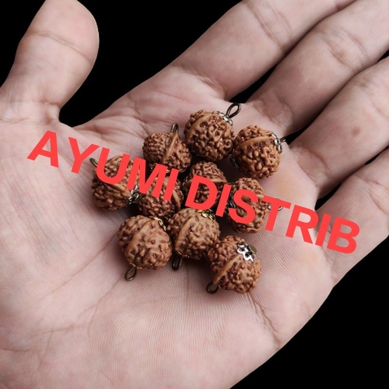 bandul liontin ganesha rudraksha original