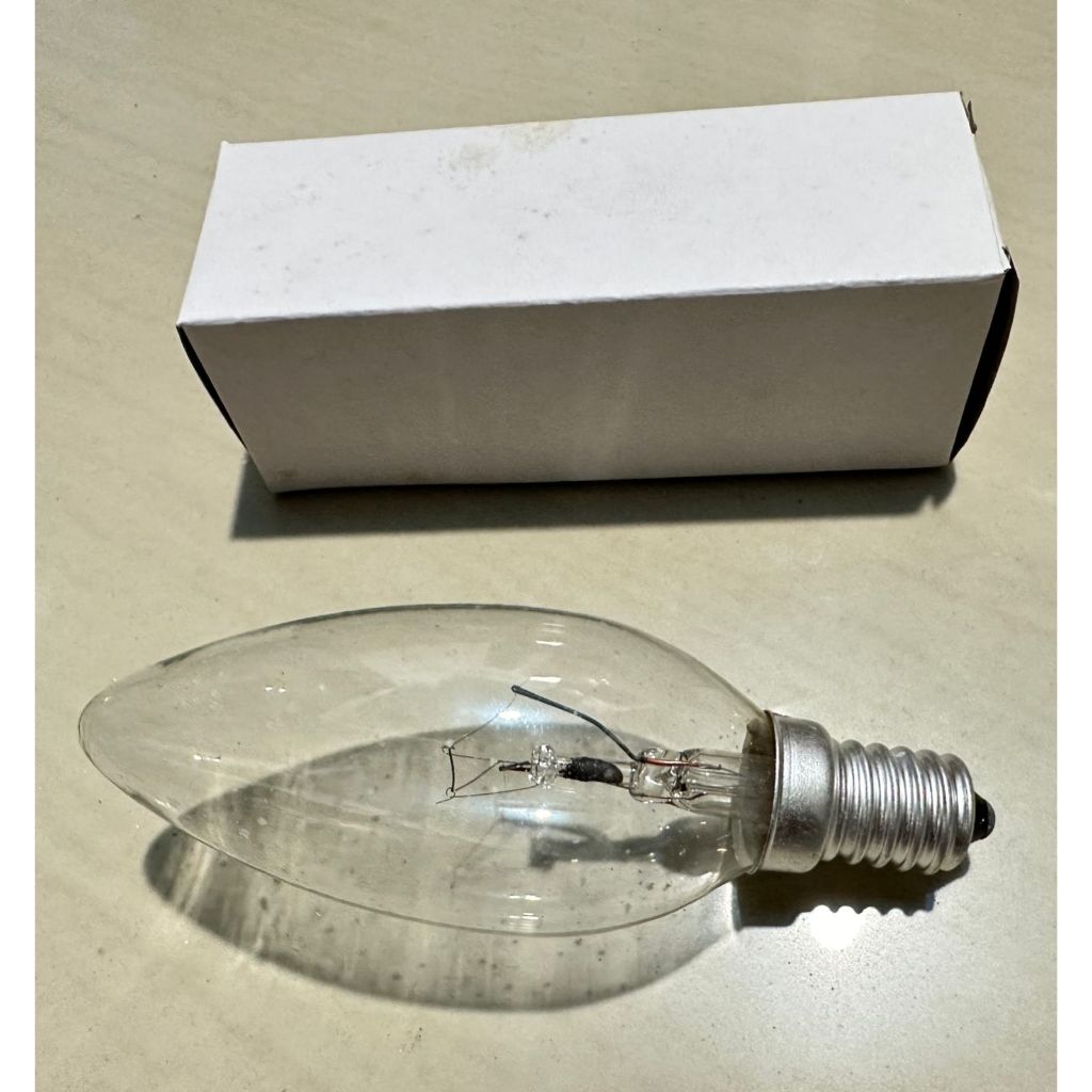 CUCI GUDANG Lampu Bohlam E14 Pijar Incandescent Lamp 15 W Watt Clear Pijar 220V