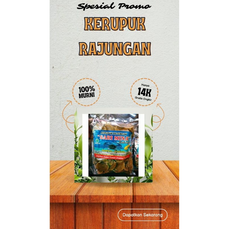 

KERUPUK RAJUNGGAN KHAS KARAWANG TERMURAH/TERENAK 100 ASLI KERUPUK RAJUNGAN MENTAH