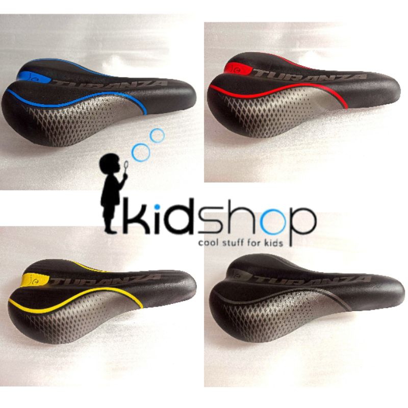 [KID] SADEL SADLE SADDLE SEPEDA MTB BMX LIPAT FOLDING EMPUK RINGAN Merk TURANZA By PACIFIC TERBARU D