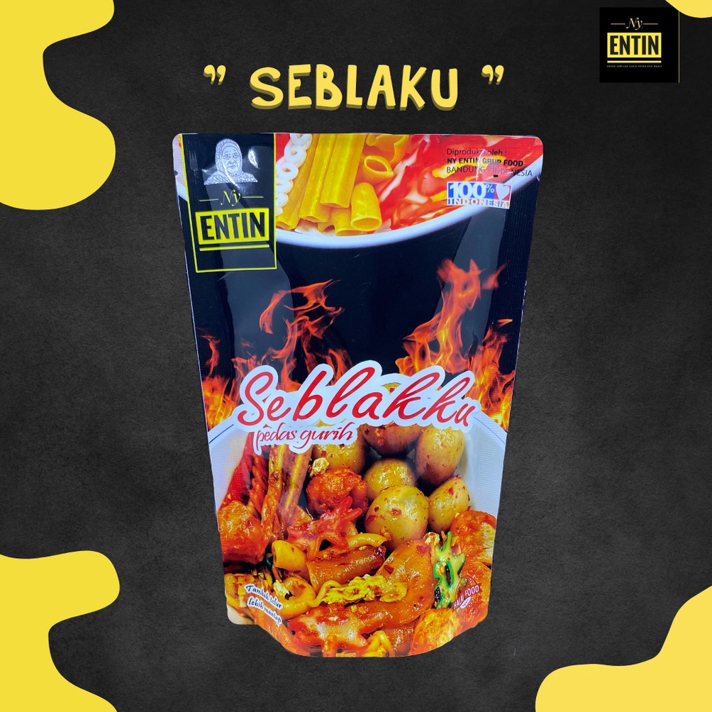 

DAHSYAT SEBLAKKU Seblak Instan Ny Entin Pedas Gurih