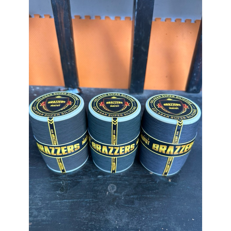 Gelasan Brazzers "MATOT" size 022 bahan black magic 022 6000Yard halus berasa ( lebih ke dominan hal