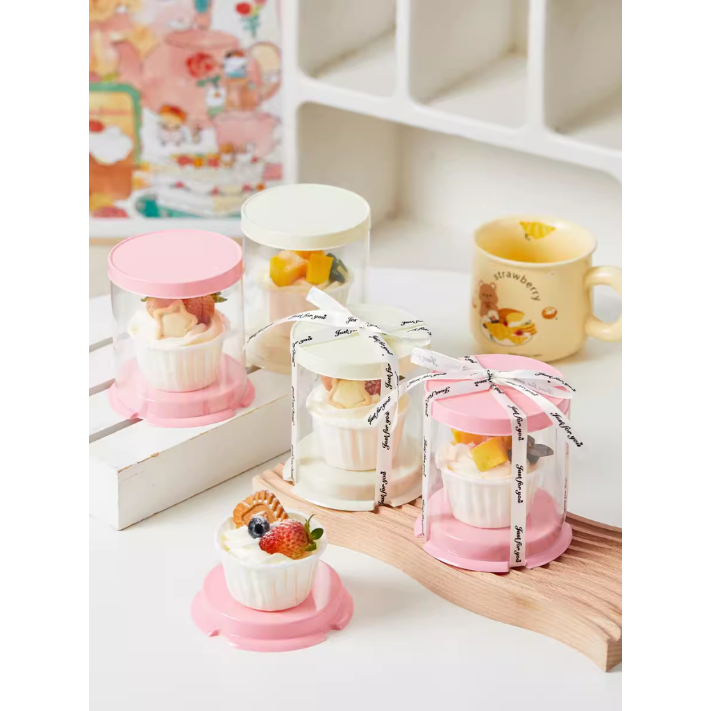 Box Kue Mini Mika Korea / Tabung Cupcake