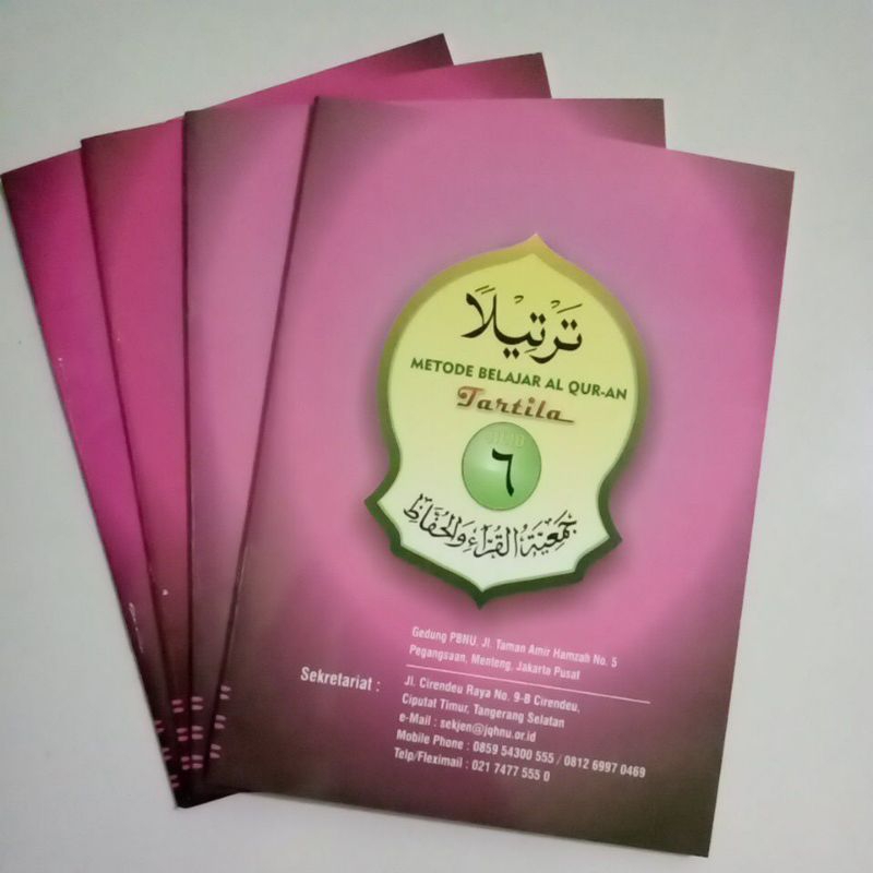 Tartila jilid 6 mudah belajar membaca Alquran