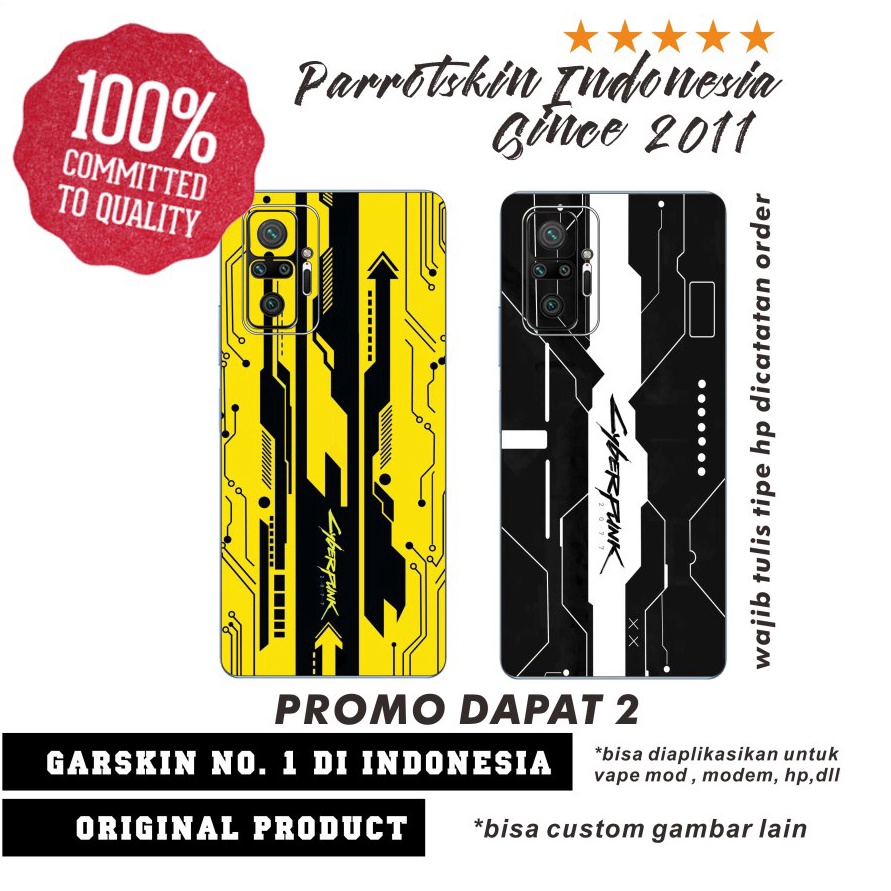 SENSASIONAL PROMO ISI 2 Garskin Pocophone Poco M3 m4 Pro M3 x3 f2pro f1 Cyberpunk 277