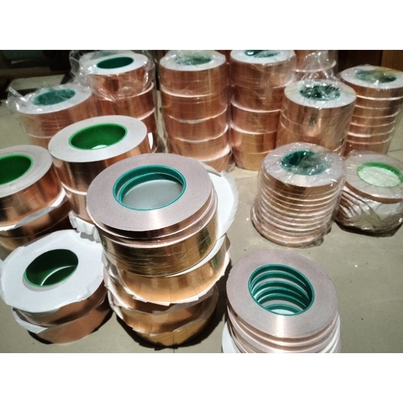 Foil tape tembaga kondusif shielding gitar bass dll