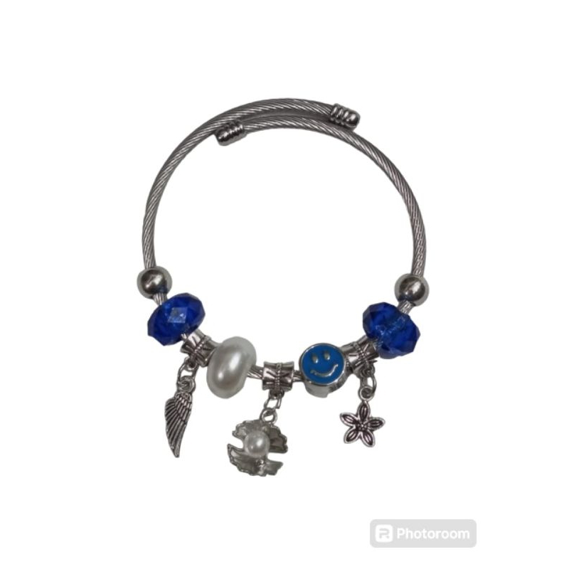 Gelang Pandora Random Bandulan Charm Gelang Pandora Titanium Gelang Tangan