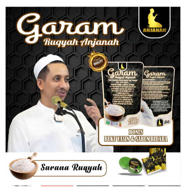

Garam Ruqyah | Garam Rukyah | Garam Rukiyah | Garam Ruqiyah | Menetralisir Rumah, Toko, Tempat usaha