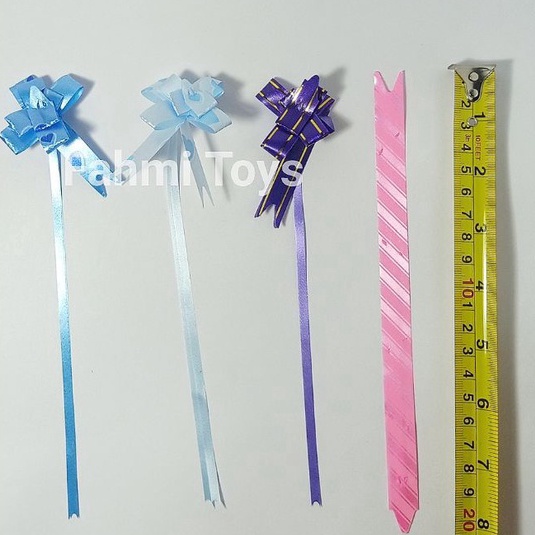 

KF7 2pcs pita tarik pita untuk kotak kado pita parsel grosir mainan