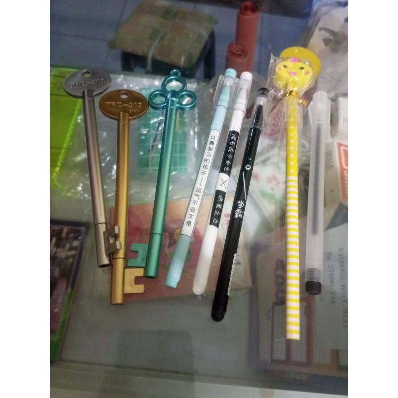 

pulpen unik balpoint balpoint tinta gell