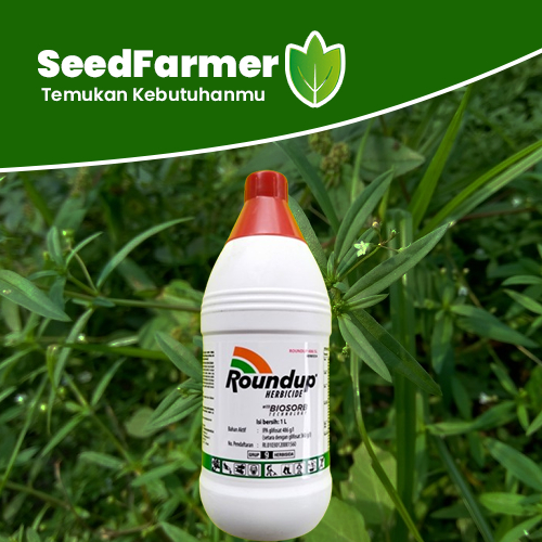 Herbisida Roundup 1 LITER Pembasmi Rumput dan Gulma Ampuh Rondup Rondop