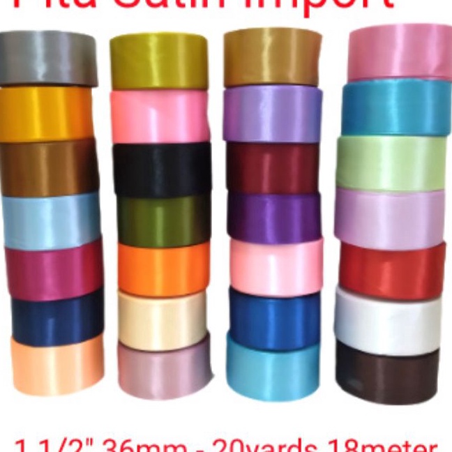 

KF7 Pita SATIN 1 inc 2yards 4cm