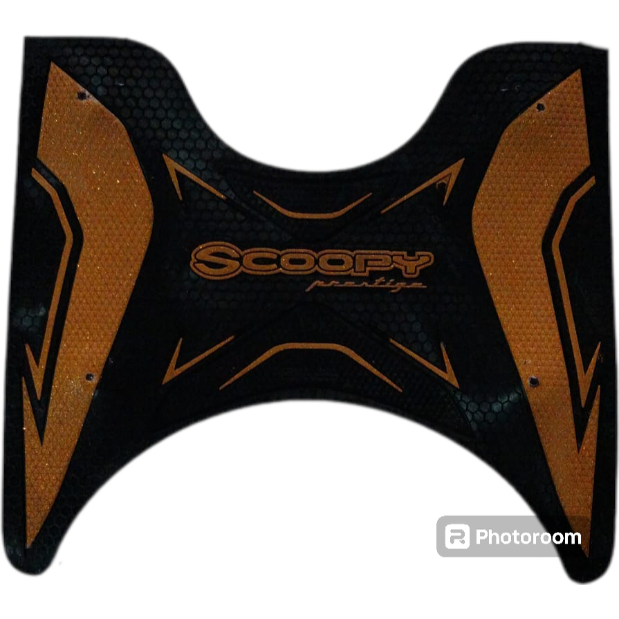 karpet motor scoopy 2020-2024 / pijakan kaki motor honda new SCOOPY 2021-2024