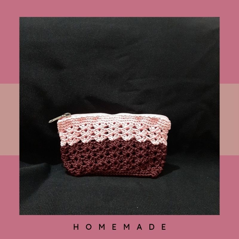 Dompet Koin Rajut/Dompet Mini/Dompet Wanita