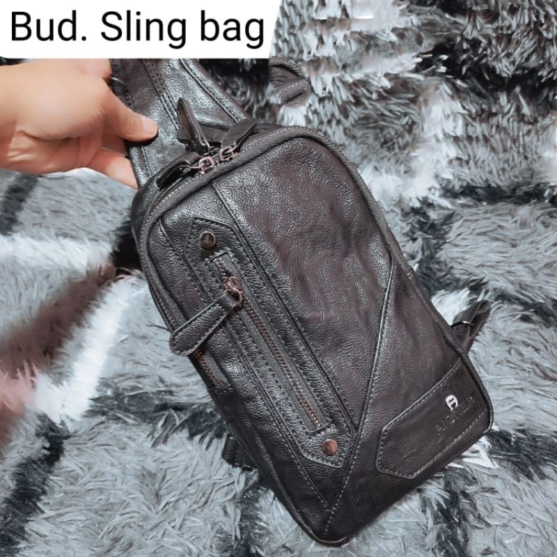 TAS SLING BAG PRIA AIGNER001 MIRROR QUALITY