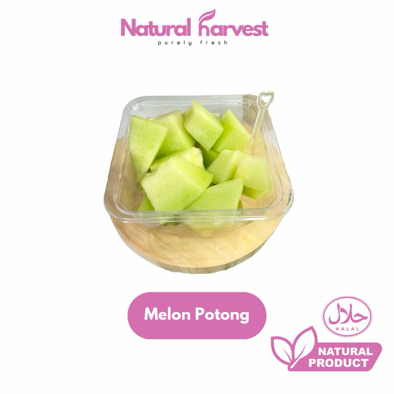 

Buah Melon Madu Potong Fresh 300gr | NaturalHarvest!