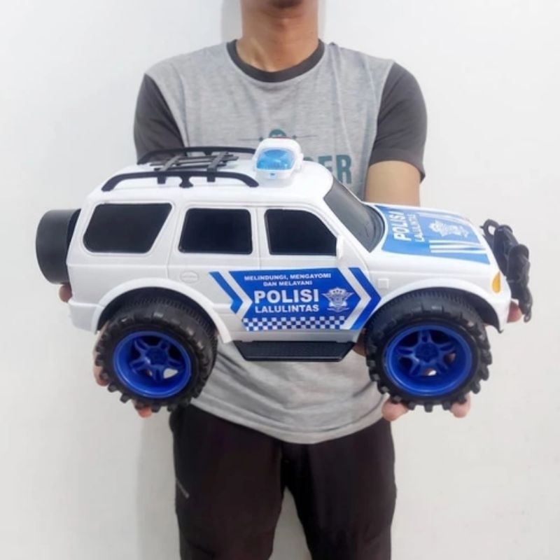 MAINAN MOBIL POLISI LANTAS JUMBO - MOBILAN POLISI BESAR ANAK LAKI COWOK