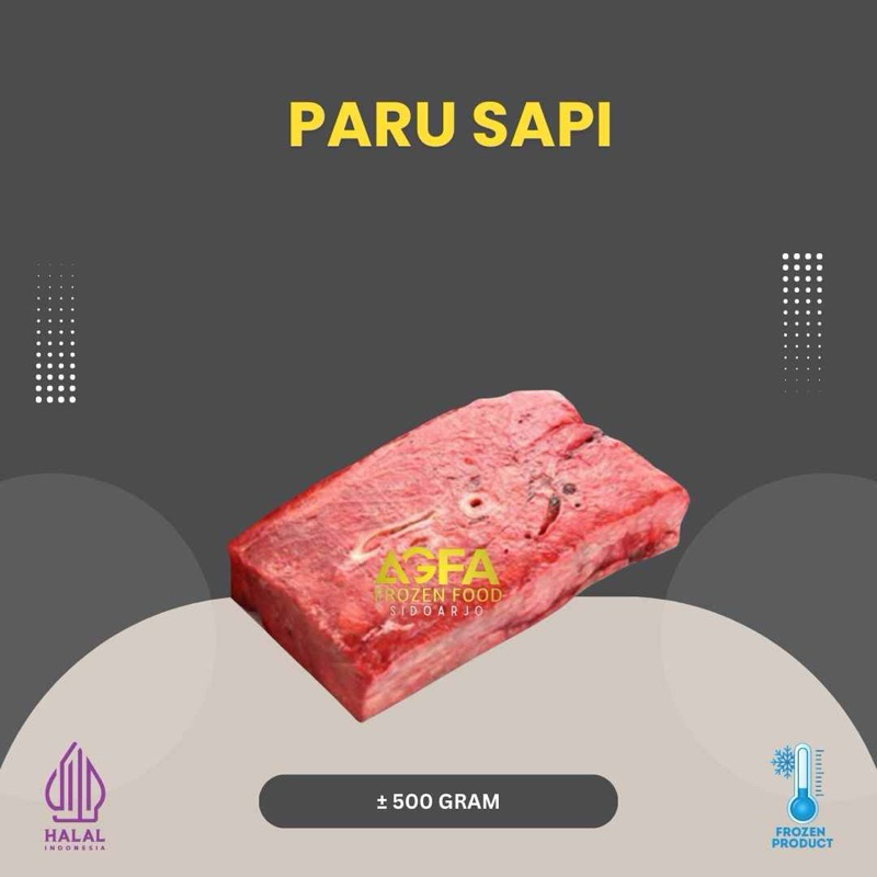 

Paru Sapi/Paru Utuh/Paru Utuh 500gram