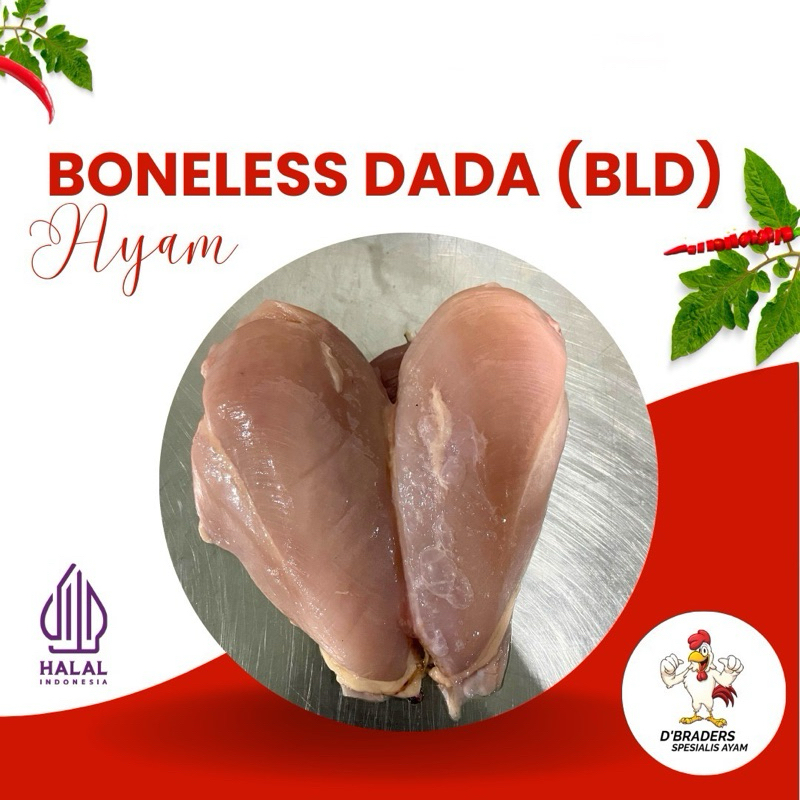 

Boneless Dada Ayam tanpa Kulit